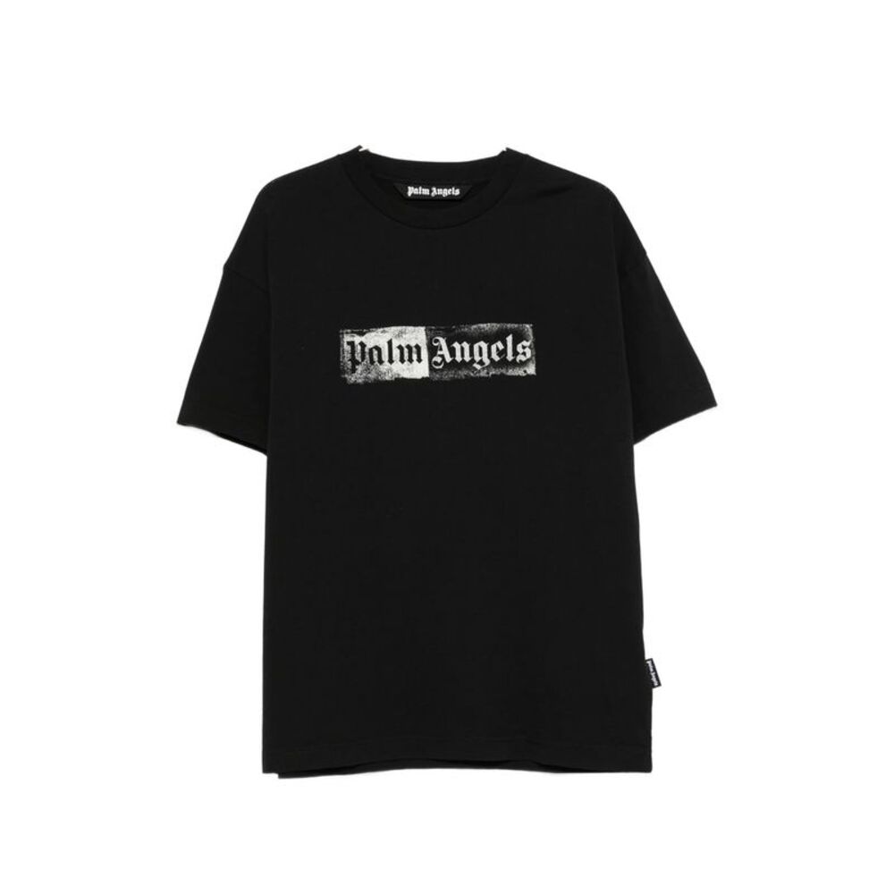 Palm Angels Black T-Shirts & Vests - T-Shirts Men